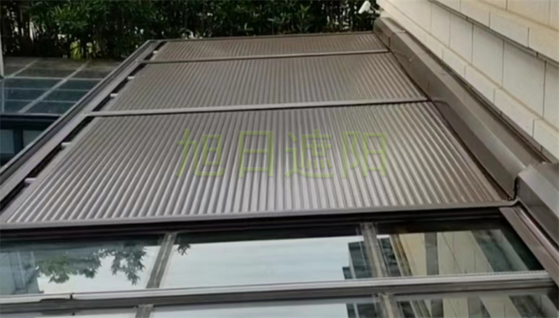 阳光房室外铝合金遮阳天幕 (7)