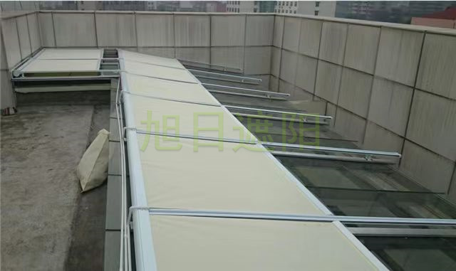 阳光房室外遮阳天幕
